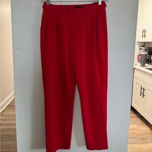 New Look Red Pant Suit Sz 10